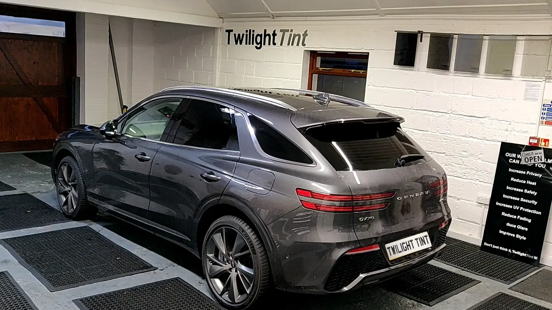 Genesis GV-70 with professionally tinted windows by TwilightTint West Sussex